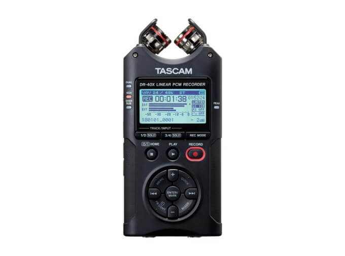 best portable audio recorder tascam dr 40x